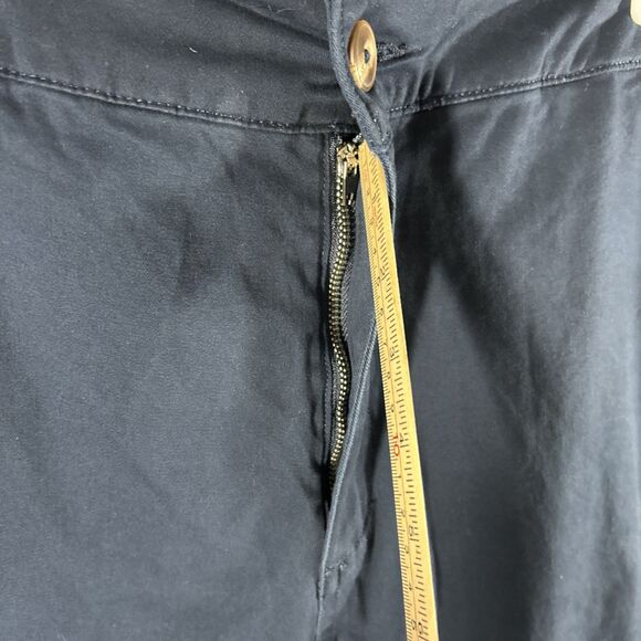 Style & Co Chino Table Straight Mid-Rise Elastic Waist Size 16 Blue - Picture 4 of 16